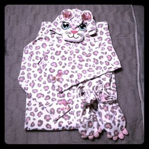 Justice, One-Piece Hooded PJs